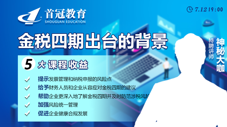 2023年金稅四期出臺(tái)的背景-龐老師